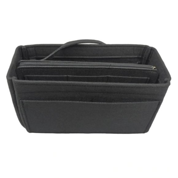 Insert/Organizer- SM- Designer Handbags/Totes -Black Style1- NWT - Picture 4 of 8